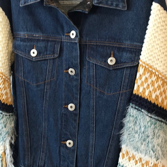 POL-KNIT SLEVES JEAN JACKETS - Picture 14 of 16